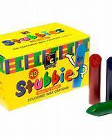 CRAYONS STUBBIES PK/40 (POA)