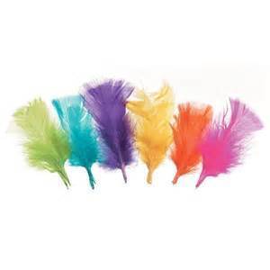 FEATHERS TROPICAL COLOURS 20GM BAG (POA)