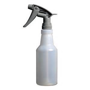 PLASTIC SPRAY BOTTLE CHEM RESISTANT BOTTLE 1 LITRE (POA)