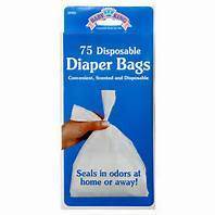NAPPY BAG SCENTED PK OF300