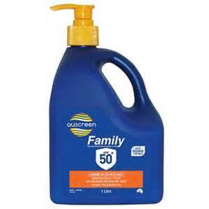 AUSCREEN SUNSCREEN 50+ 1ltr PUMP