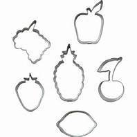 COOKIE CUTTER ASST FRUIT PK/6 (POA)