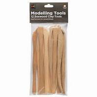 BOXWOOD CLAY TOOLS 20CM SET/12 (POA)