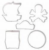 COOKIE CUTTER SET PIRATE PK/4 (POA)
