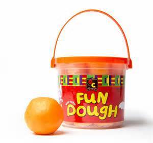 FUN DOUGH ORANGE 1.2 KGS IN BUCKRT (POA)