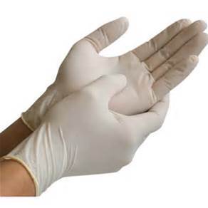 LATEX POWDERFREE GLOVES BOX OF 100