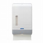 COMPACT TOWEL DISPENSER WHITE PLASTIC