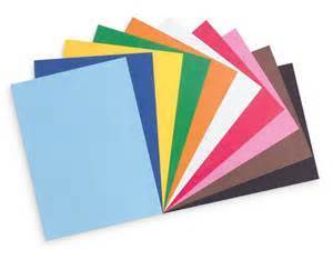 CONSTRUCTION PAPER A4 12 ASST COLOURS PK/120 (POA)