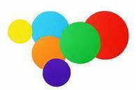 KINDY CIRCLES GLOSS 180 MM ASST COLOURS (POA)