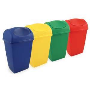 SWING LID BIN 32 LTRS ASST COLOURS  (POA)