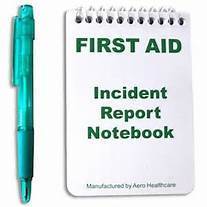 FIRST AID NOTEBOOK AND PEN (POA)