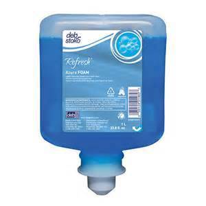 DEB AZURE FOAM HAND WASH 1 LTR CARTON OF 6