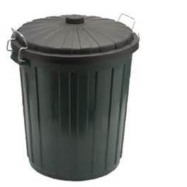 GARBAGE BIN 75LTRS WITH LID (POA)
