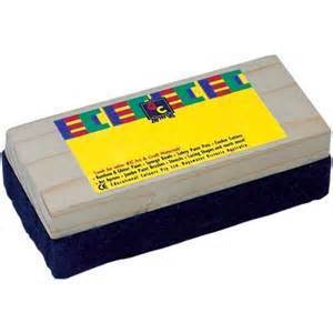 CHALKBOARD DUSTER WOODEN (POA)