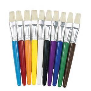 STUBBY PAINT BRUSH JUMBO  FLAT  (POA)