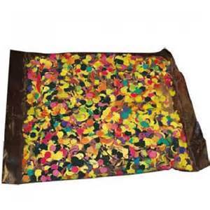 CONFETTI ASST COLOURS AND SHAPES 1KG BAG (POA)