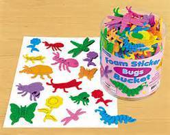 FOAM ADHESIVE STICKERS PK/100 (POA)