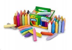 CRAYOLA SIDEWALK CHALK ASST PK/48 (POA)