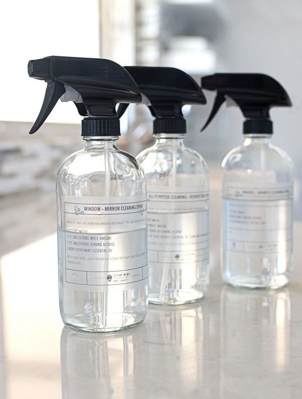 SPRAY BOTTLE MICROAID GLASS 500ML