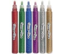 GLITTER GLUE PENS PKT OF 6 (POA)
