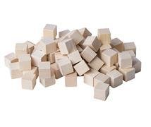 WOODEN CUBES FOR CRAFT OR COUNTING  (POA)