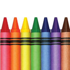 Chalk, Crayons and Markers