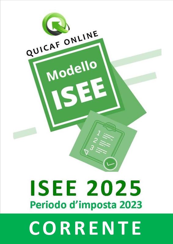 ISEE CORRENTE 2025