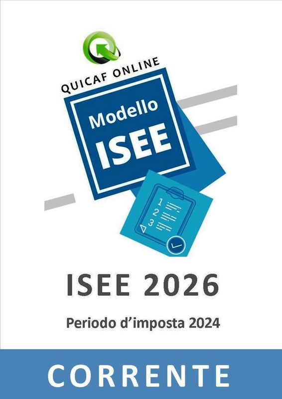 ISEE CORRENTE 2026
