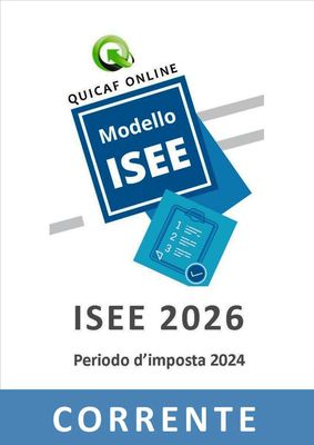 ISEE CORRENTE 2026