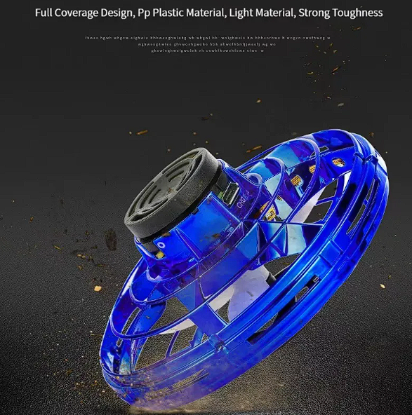 Magic Ball Flying Spinner Flight Gyro, UFO Fingertip Drone Aircraft induction giroscopio giocattolo per bambini e adulti