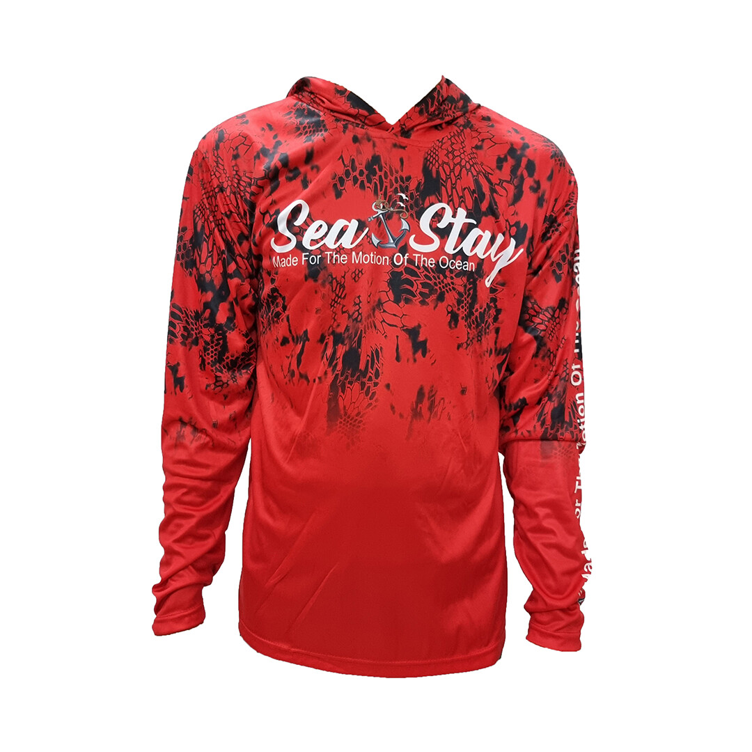 Red Kryptek - Performance Hooded Shirt
