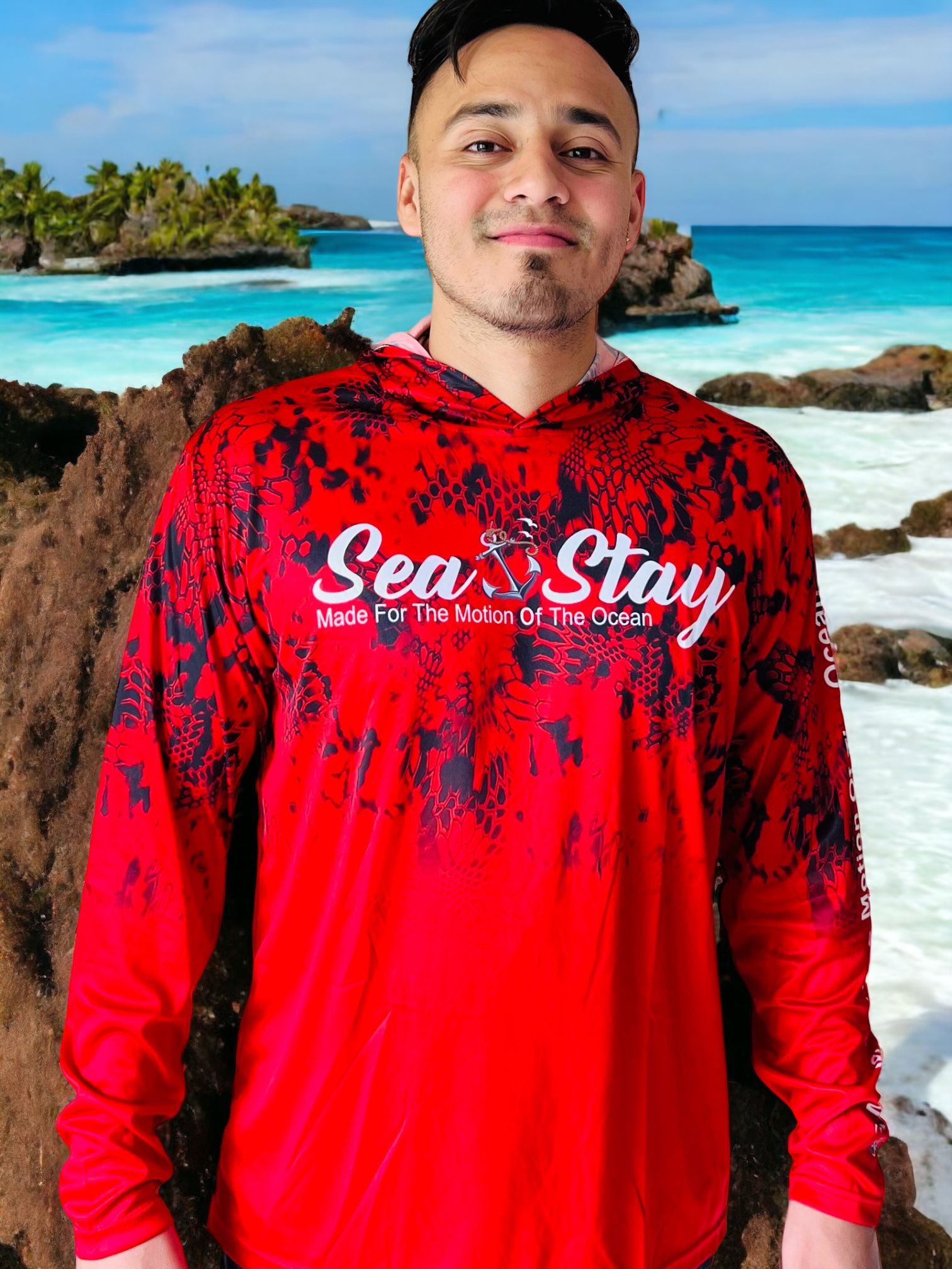 Red Kryptek - Performance Hooded Shirt