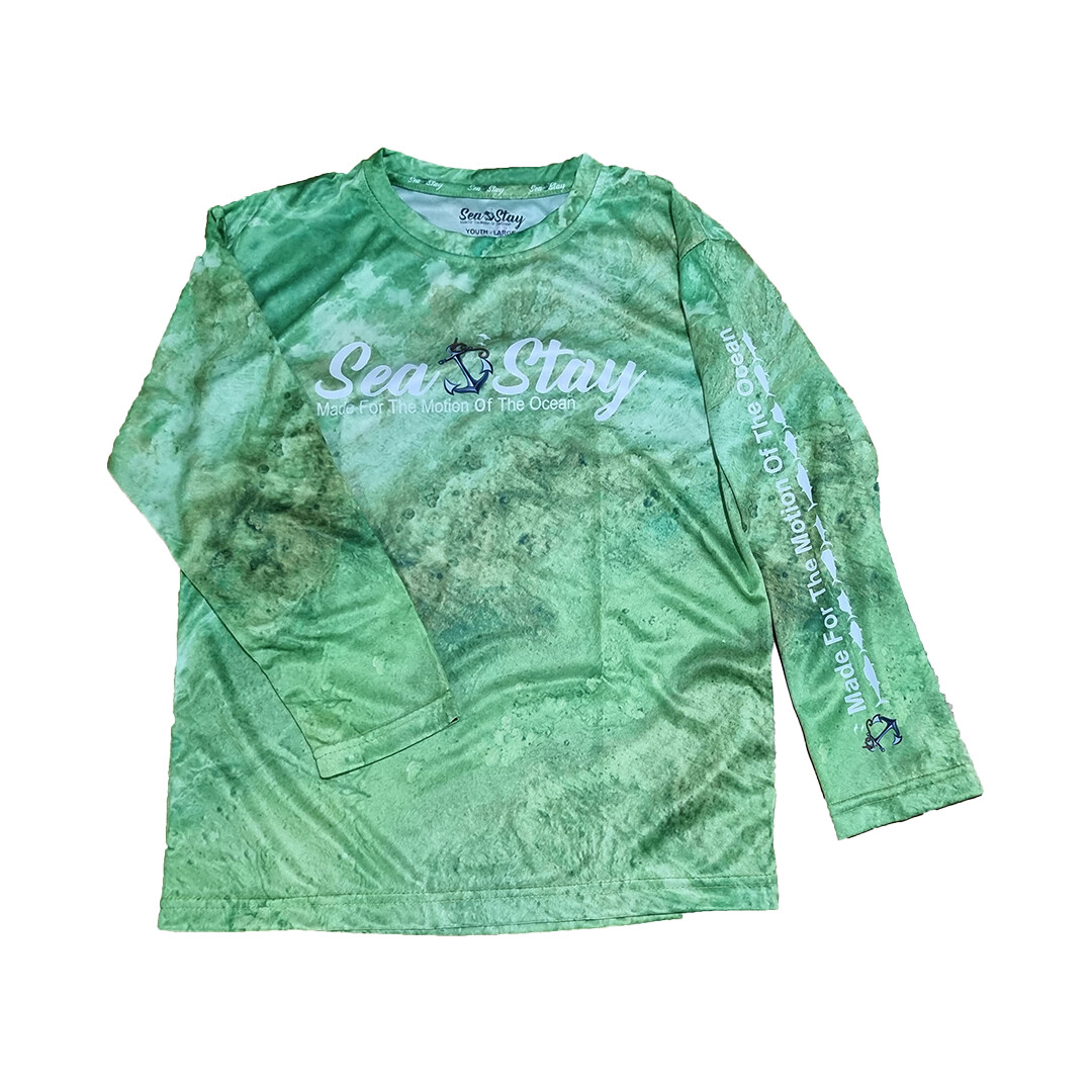Youth Bass Performance Shirt – Green
