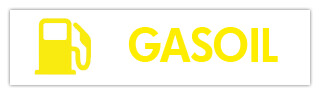 STICKER GASOIL - MPB008