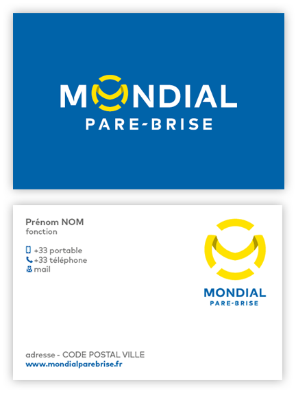 CARTES DE VISITE NOMINATIVES