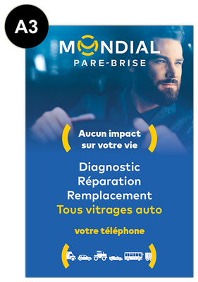BÂCHE REMPLAÇANT LE PANNEAU AKYLUX A3