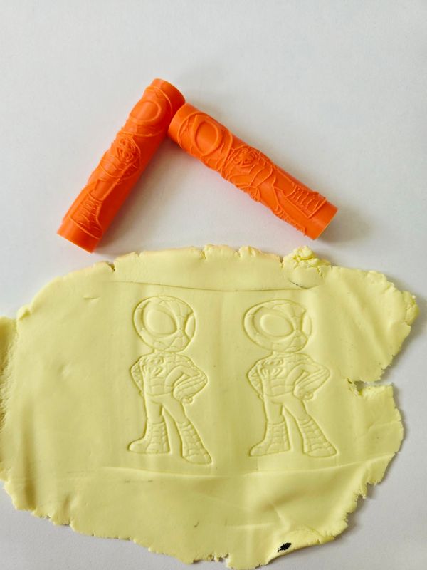Spiderman Playdoh Roller