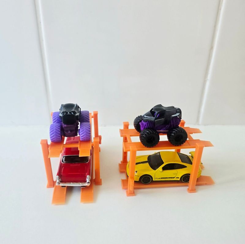 Small 4 post car lift