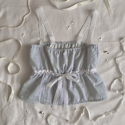 The Delilah Top - Blue