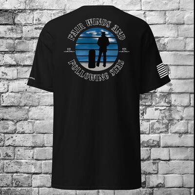 "Fair Winds" US Navy & Coast Guard veteran t-shirt for Sailors, Seals, Seabees