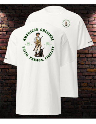 American Original patriotic t-shirt for cigar smoking whiskey drinking Americans