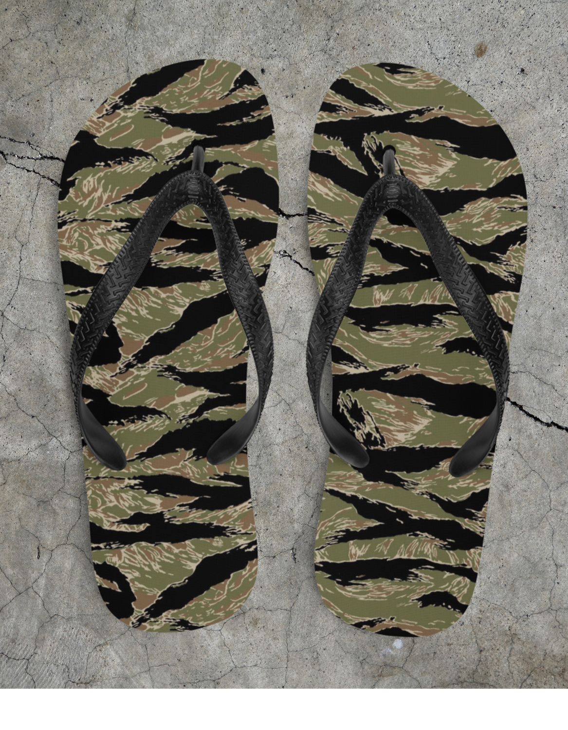 Pool Sandals, Beach Sandals, Summer Sandals, Jungle Tiger Camouflage, Summer Flip Flops, Beach Flip Flops, Pool Flip Flops, Beach Footwear, Unisex Sandals