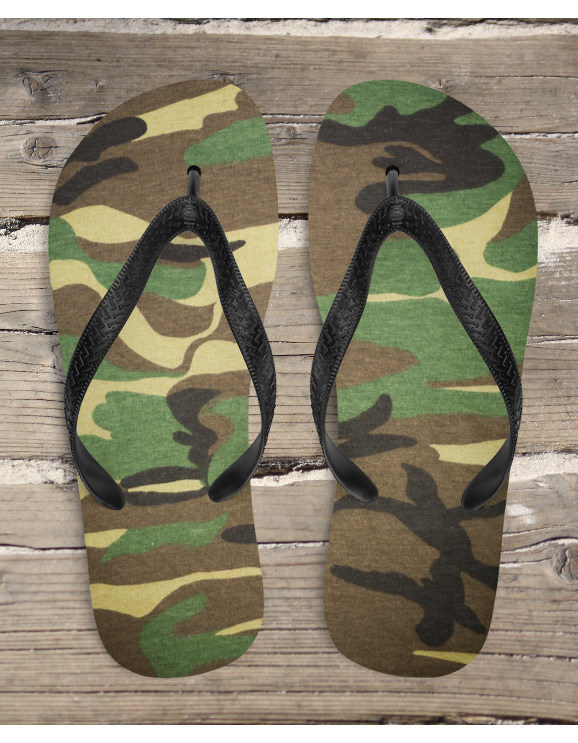 BDU Camouflage, Beach Flip Flops, Summer Sandals, Pool Flip Flops, Beach Sandals, Pool Sandals, Beach Footwear, Unisex Sandals