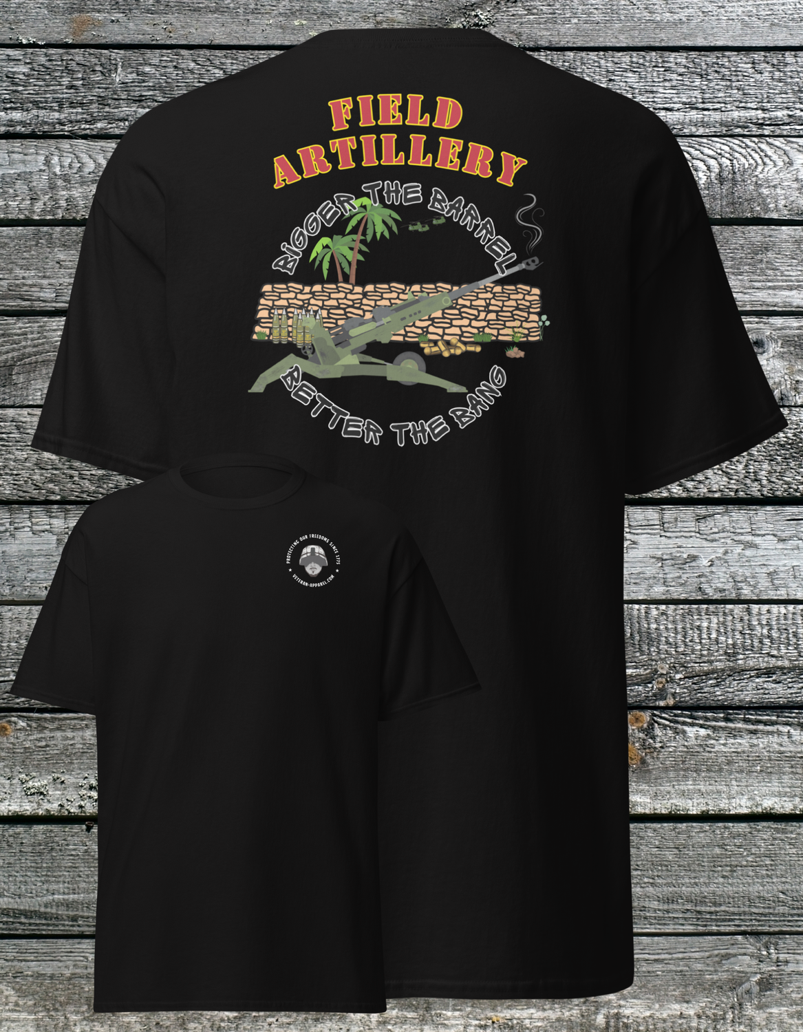 US Field Artillery T-shirt | Marine T-shirt | Marine Shirt | Army Artillery | US Army Apparel | USMC Shirt | Marine Clothes