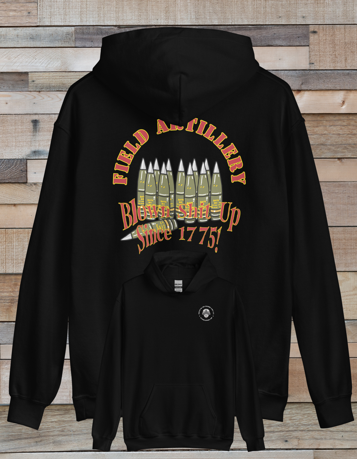 Field Artillery | US Army Hoodie | Veteran Hoodie | Marine Hoodie | Marine Apparel | USMC Hoodie | Army Hoodie