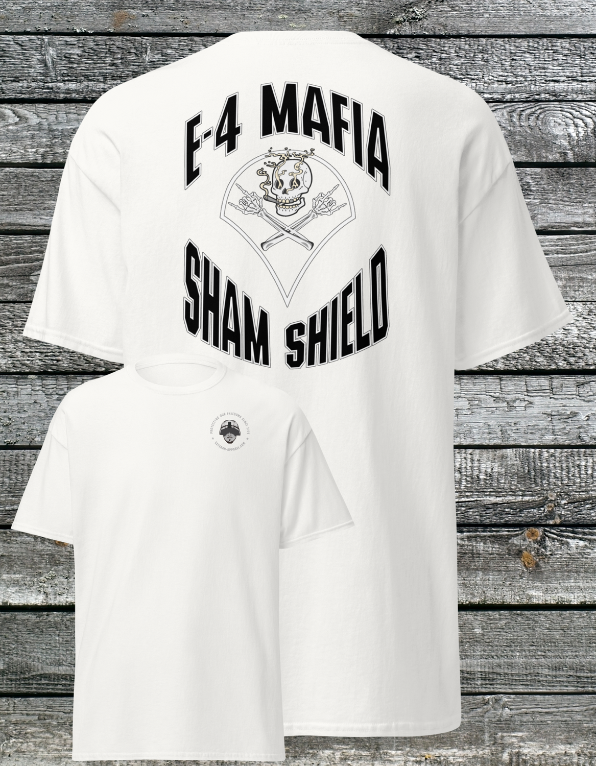 E4 Mafia T-shirt | Army Specialist | National Guard | Specialist | Army Reserve | Army shirt | Veteran tshirt | Sham Shied | E4 Specialist