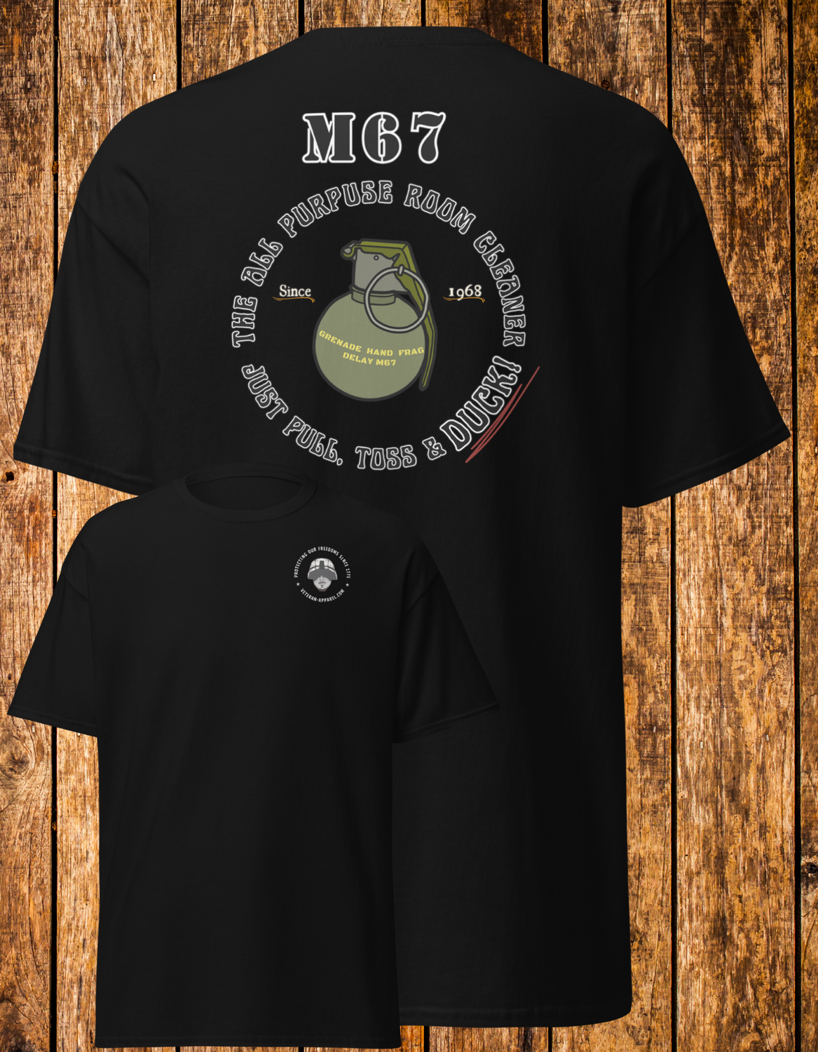 Hand Grenade Shirt | Veteran Tshirt | Vietnam Veteran | Combat Veteran | Army Tshirt | Mens Tshirts | Marine Corps | Marine Gift