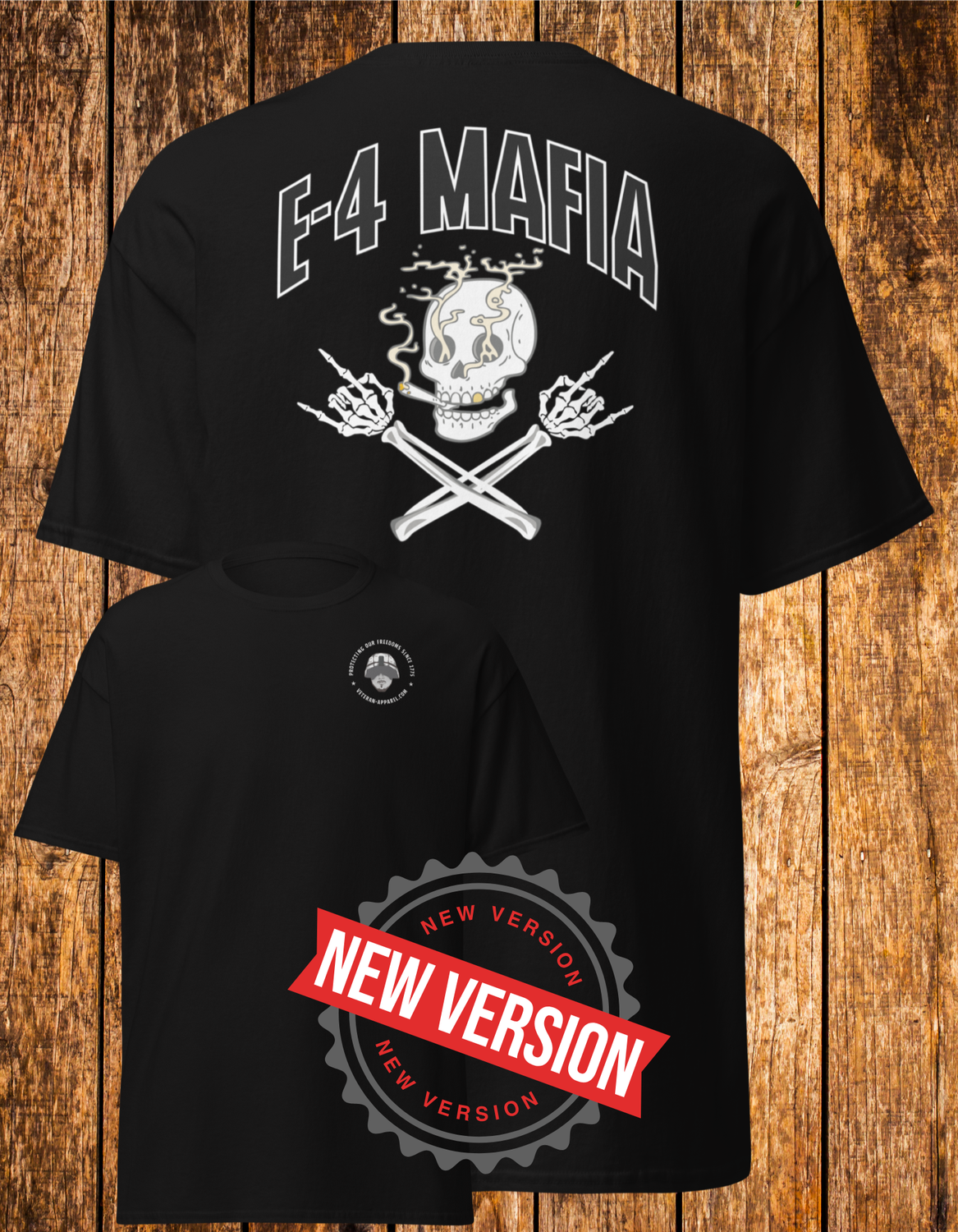 E4 Mafia T-shirt | Corporal T-shirt | Specialist Shirt | Petty Officers | Veteran t-shirt | Marine t-shirt 