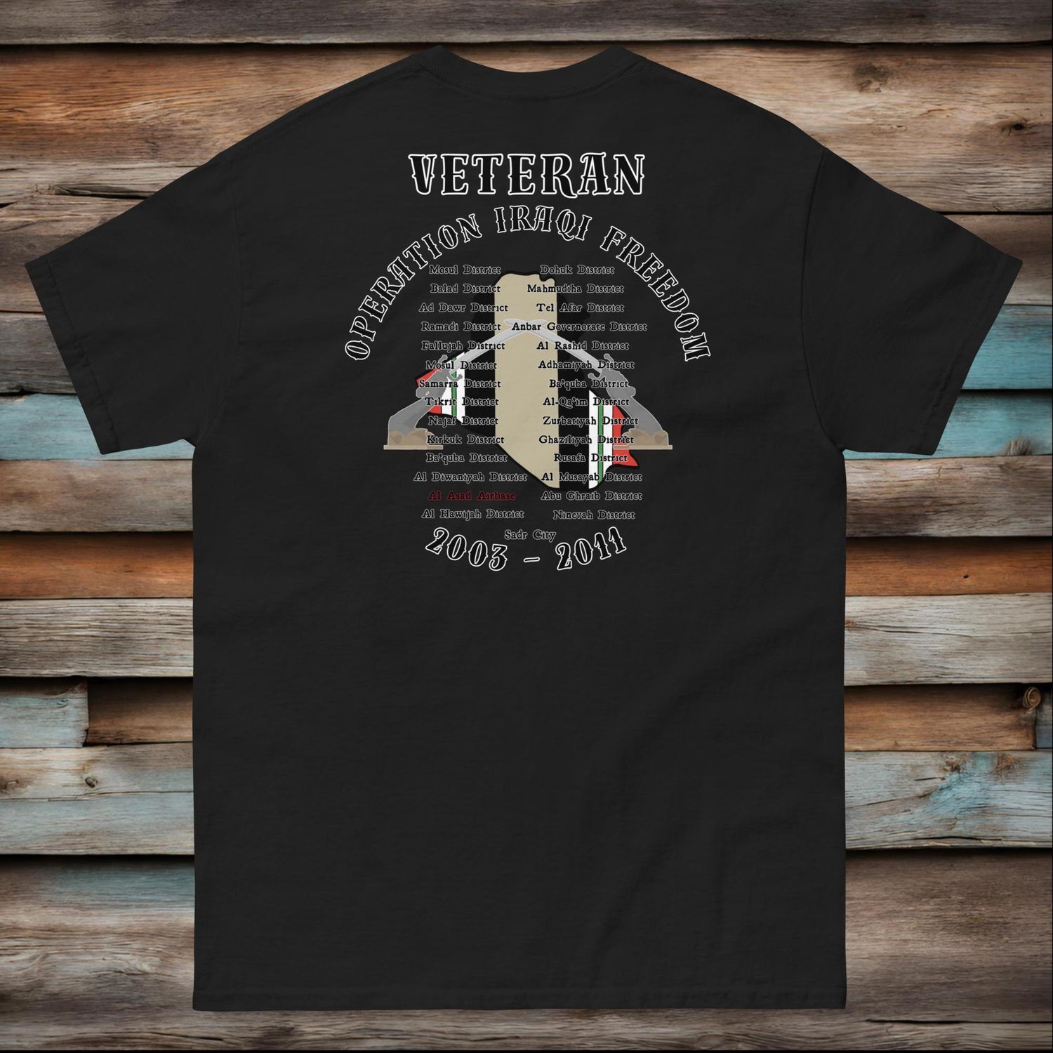 CUSTOM Design - Operation Iraqi Freedom | OIF Veteran