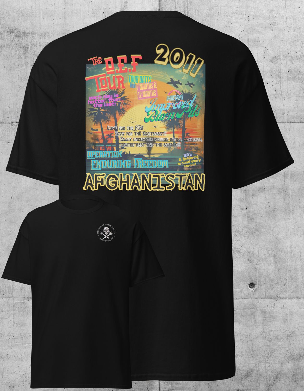 Operation Enduring Freedom T-shirt | OEF T-shirt | OEF Veteran | Enduring Freedom Veteran